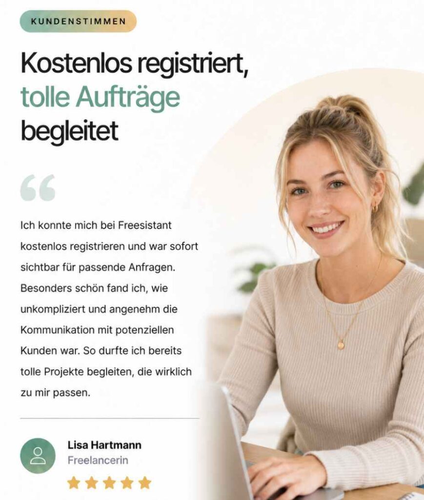 Bewertung_Freesistant_Plattform
