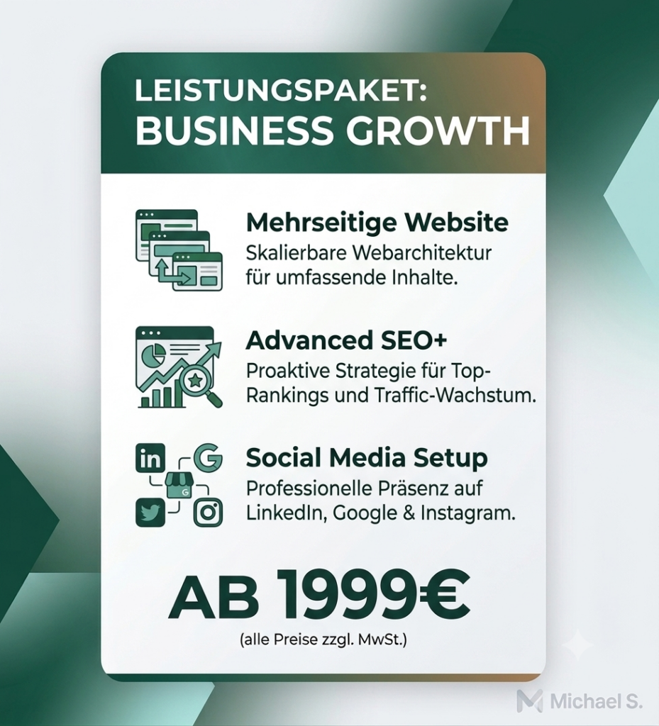 Leistungspaket Business Growth