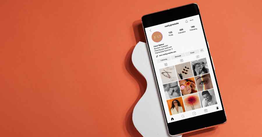 Social-Media-Designs für ein Dienstleistungsunternehmen