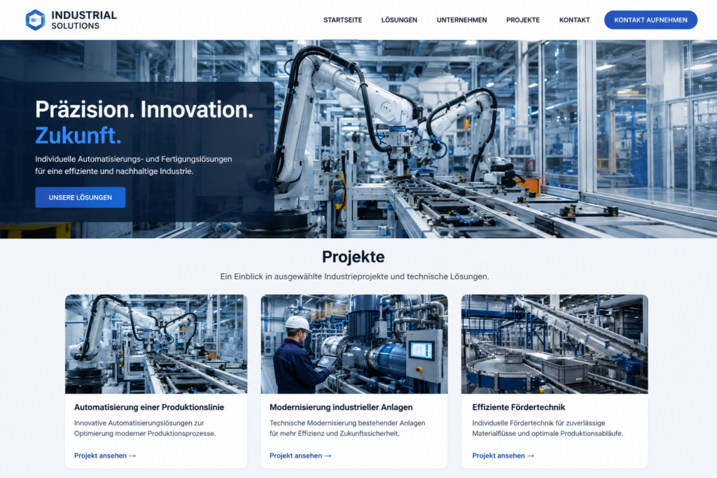 Industrial Solutions – Demoprojekt